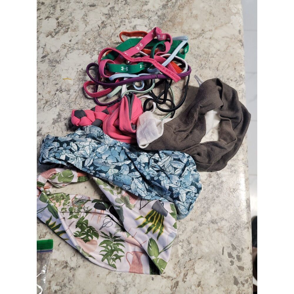 Assorted variety of headbands